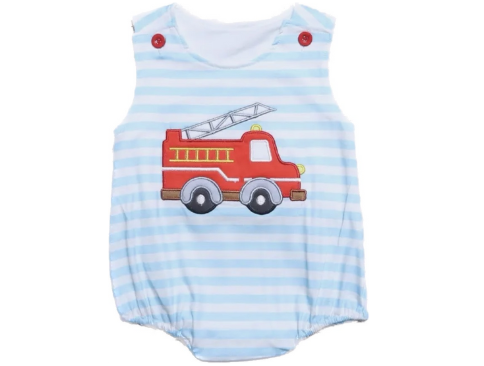 I Love Fire Trucks Bubble