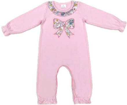 Baby Girls Blossom Bow Romper