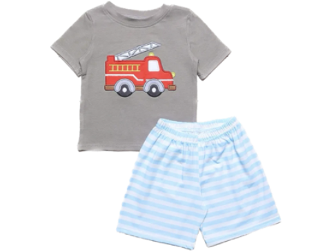 I Love Fire Trucks Set