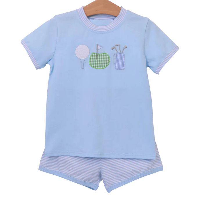 Little Golfer Boys Shorts Set _ estimated delivery early May