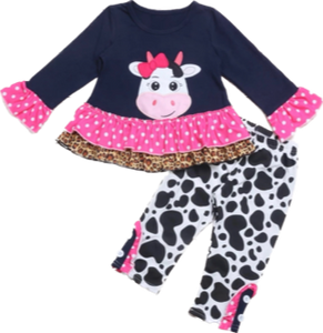 Cows Are Cute Too Girls Set