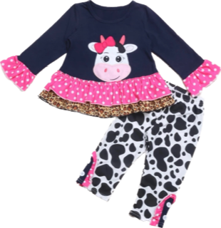 Cows Are Cute Too Girls Set