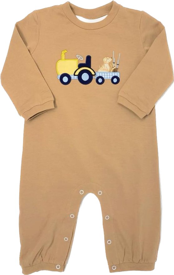 Hunting With My Buddy Boys Romper